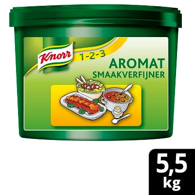 Knorr 1-2-3 Aromat Smaakverfijner Poeder 5.5 kg - 